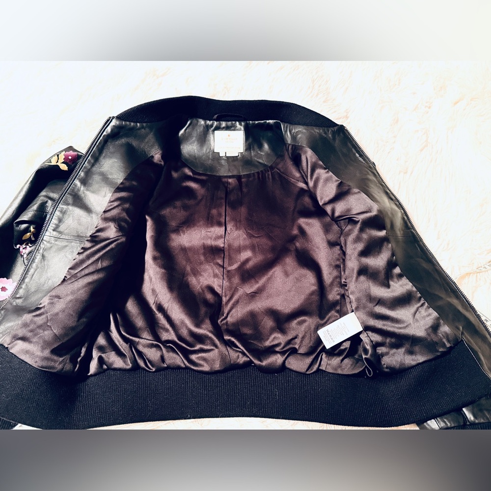 NWOT Kate Spade Leather Jacket - Picture 14 of 15